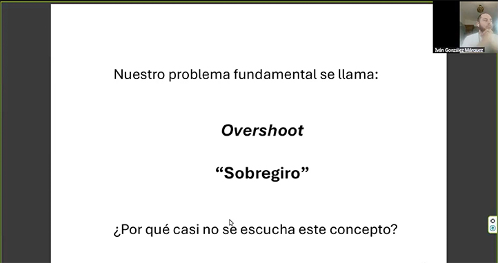 El investigador cuestionó por qué no se enseña el término en las campañas de educación ambiental cuando se propuso desde los años ochenta 