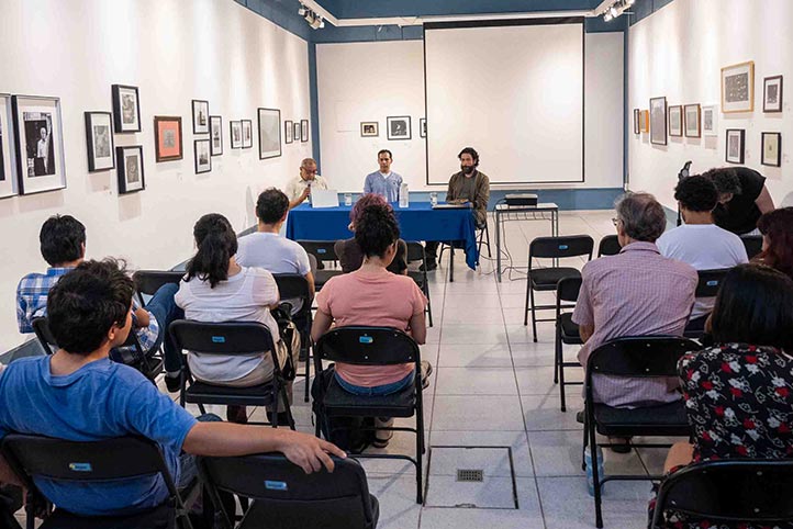 La Galería AP fue sede del conversatorio entre ambos artistas 