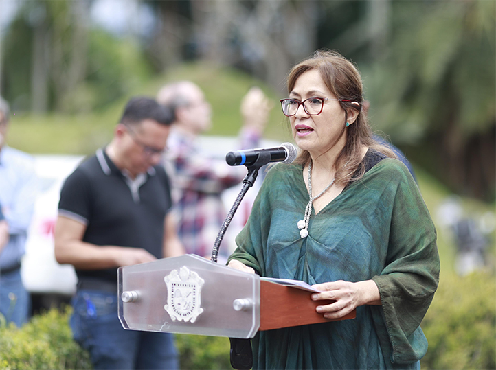 La directora del Área Académica de Artes, Beatriz Sánchez Zurita, enfatizó que el arte forma parte intrínseca de una educación verdaderamente integral 