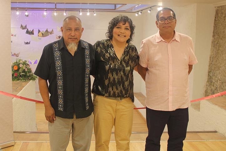 Carlos Torralba, Roxana Cámara y Roberto González