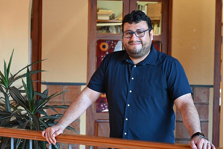 Erick Alfonso Galán Castro, investigador por México de la Secretaría de Ciencia, Humanidades, Tecnología e Innovación (Secihti) comisionado al IIH-S 