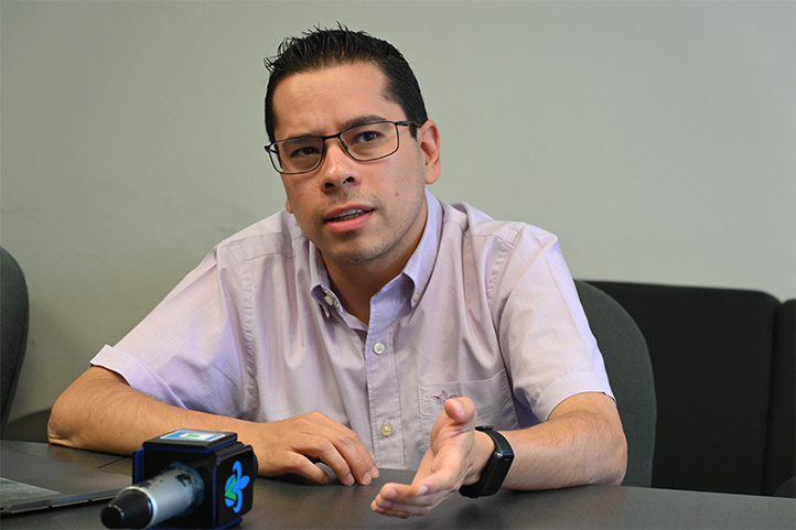 Ángel Juan Sánchez García, catedrático integrante del Cuerpo Académico Ingeniería y Tecnología de Software de la UV 