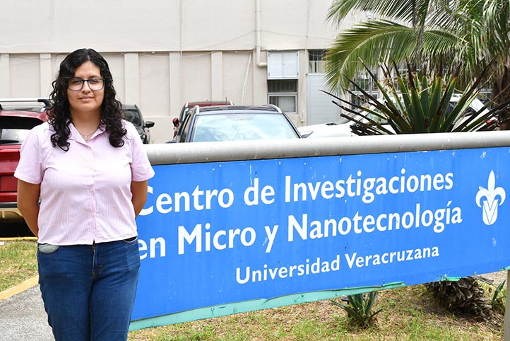 Ana Luisa Díaz Hernández, de la Facultad de Ciencias Químicas, región Orizaba-Córdoba