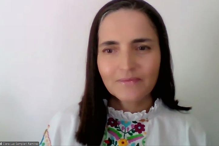 Clara Luz Sampieri, investigadora del ISP, forma parte de la Asociación de Consultores Certificados en Lactancia Materna (Acclam) 