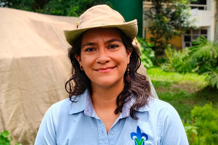 Gabriela Álvarez, estudia el Doctorado en Biología Integrativa en la UV 