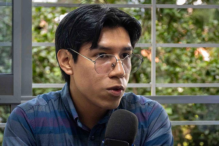 Víctor Manuel Francisco Utría, alumno de la Maestría en Historia Contemporánea de la UV 