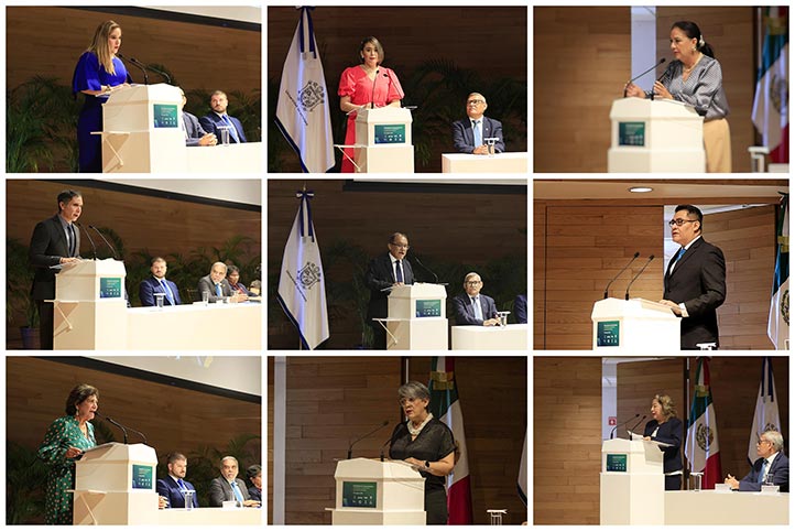 A nombre de los PE, autoridades universitarias agradecieron el apoyo recibido de la UV y de los organismos evaluadores en este proceso