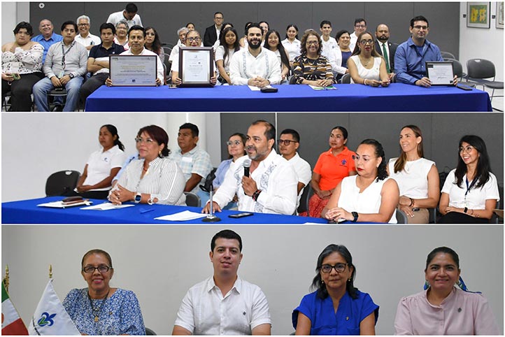 Las Vicerrectorías de las regiones de Veracruz, Poza Rica-Tuxpan y Coatzacoalcos-Minatitlán, atendieron la ceremonia de forma remota 