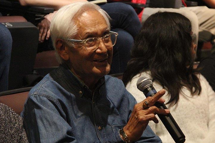 El público compartió sus experiencias con Francisco Beverido  