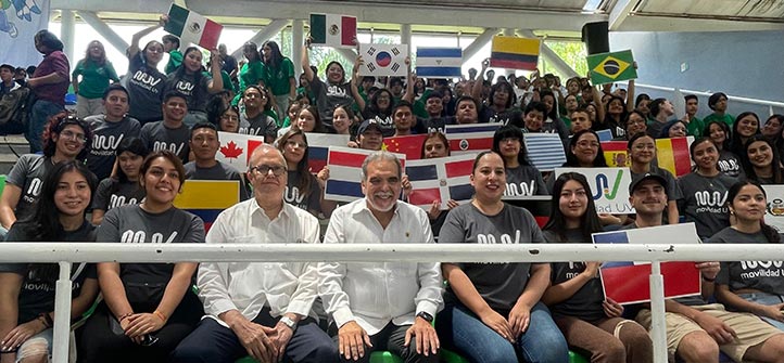 Este ciclo escolar, la UV recibió a 73 estudiantes nacionales y extranjeros