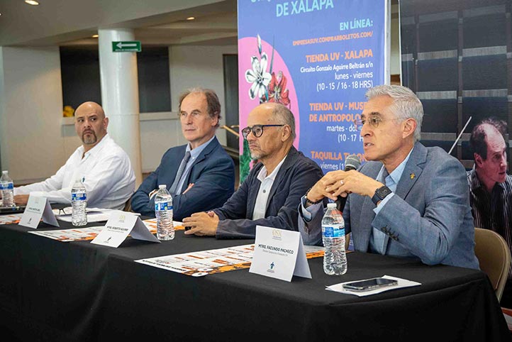 Facundo Pacheco, director de la Fundación UV, recordó que se realizará un concierto especial a favor de los Comedores Universitarios 