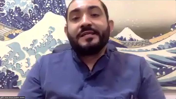 Víctor Cordero Jacobo, médico cirujano con especialidad en geriatría 