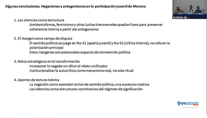 La participación partidista juvenil, signada por la coherencia a partir del antagonismo 