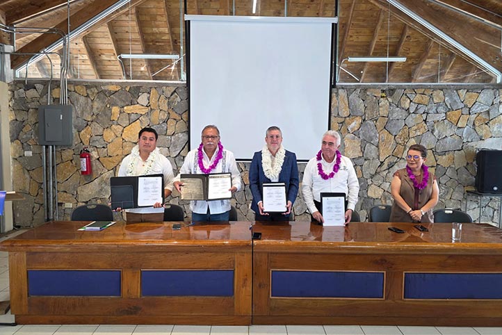 Autoridades universitarias signaron bases de colaboración del OPBSA 