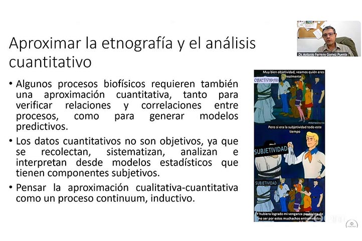La aproximación cualitativa-cuantitativa sugerida como proceso continuo e inductivo 