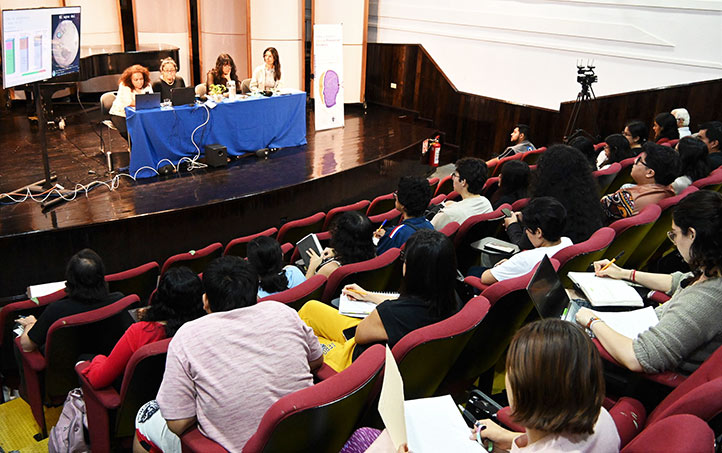 En el auditorio de la Facultad de Música se impartió el seminario “Agua y arte en el contexto del desarrollo sostenible” 