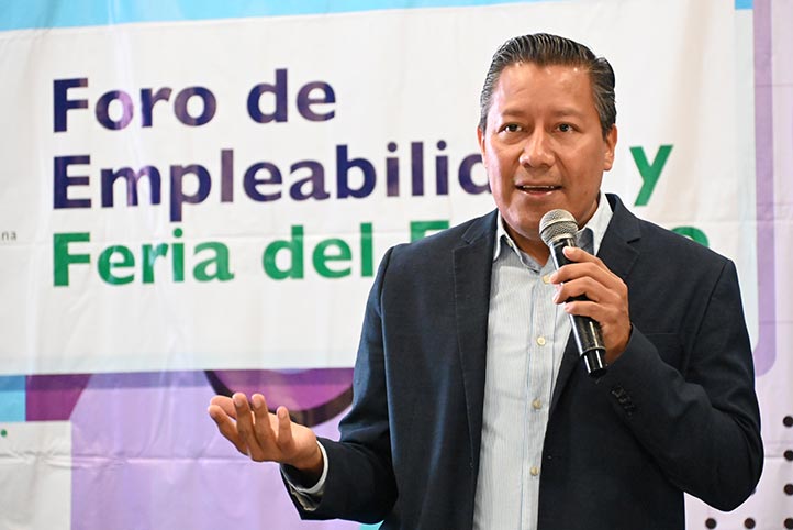 Hugo Ortiz, director jurídico de la STPS, recalcó que los derechos de los trabajadores están protegidos por la ley y los Centros de Conciliación Laboral 