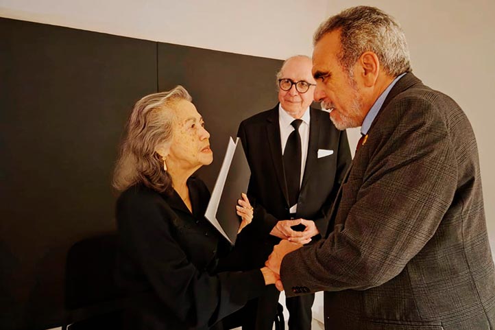 “Nachita” Xicoténcatl, fundadora de la agrupación, asistió al concierto conmemorativo 