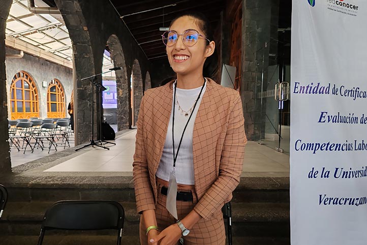 Diana Karina Portilla Palmeros, gerente de un despacho contable 