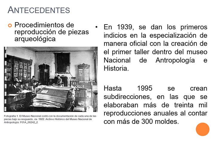 Sebastián Noguerola evalúa el potencial educativo y participativo de las réplicas arqueológicas 