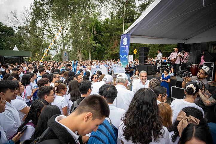 El Rector resaltó la vocación de la UV en sus 81 años de historia 