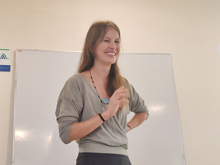 Anja Hutschenreiter, de la empresa Savimbo 