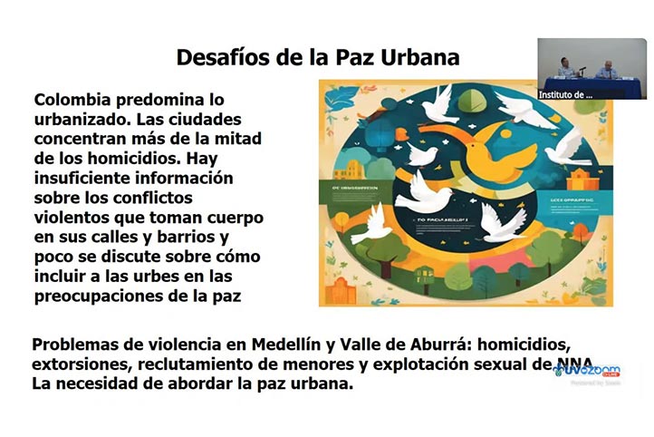 Poco se discute la forma en que se puede incluir a las urbes en las negociaciones pacificadoras 