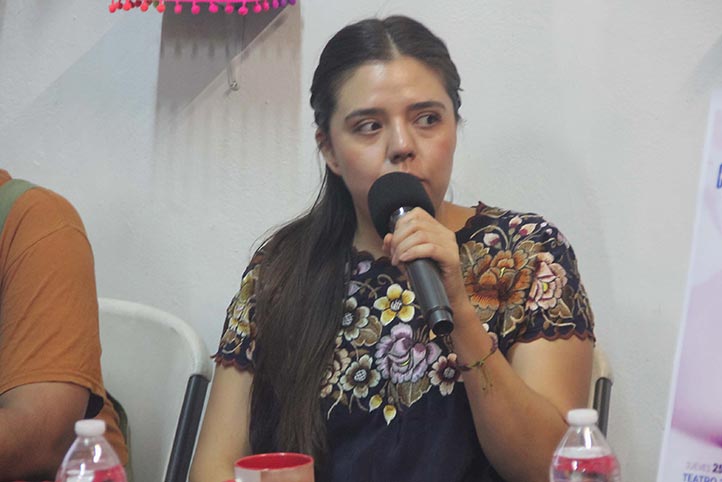 Mishelle Muñoz, coordinadora del compendio