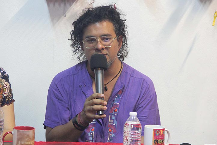 Raúl Ontiveros dijo que los testimonios muestran la posibilidad de construir alternativas fuera de la lógica institucional o capitalista