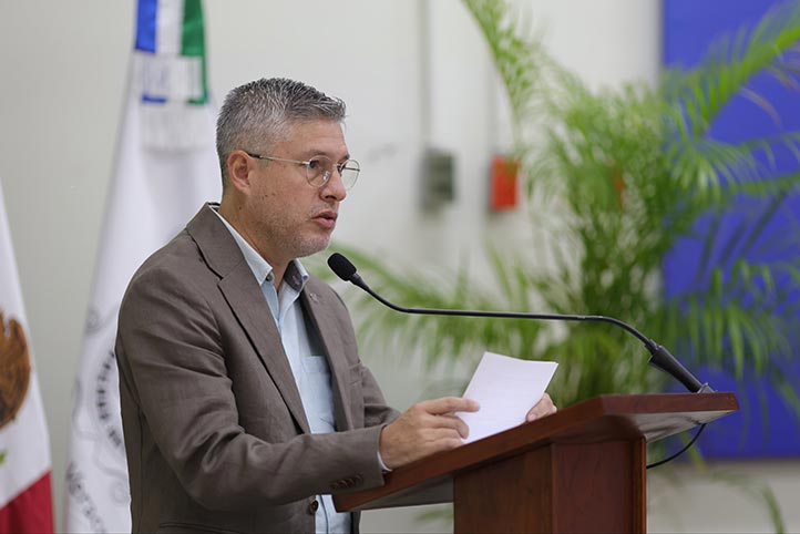 El vicerrector Mario Roberto Guapillo Vargas destacó la transversalidad de temas como género, inclusión y sustentabilidad en proceso de enseñanza - aprendizaje 