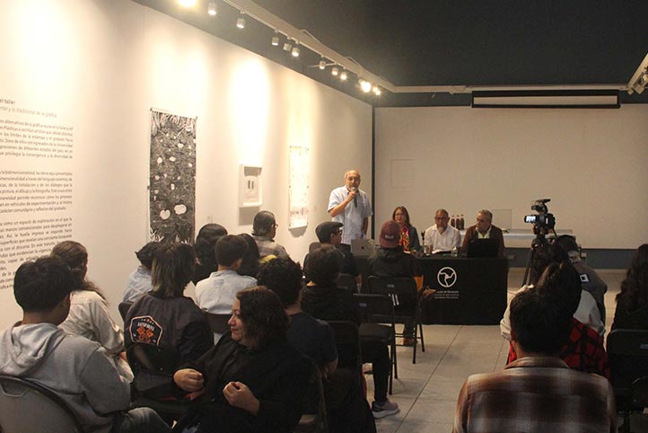 Autoridades y directivos universitarios inauguraron la quinta edición del Encuentro de Gráfica “Trazos comunes” 