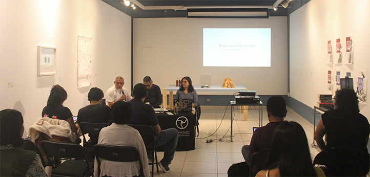 La charla se dio en el marco del evento Encuentro de Gráfica “Trazos comunes” 