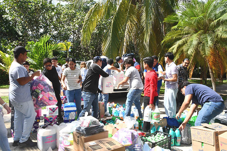 La comunidad de la región Veracruz demostró su espíritu humanista y solidario 