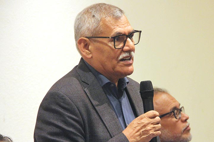 Juan Ortiz Escamilla, director general de Relaciones Internacionales, realizó la inauguración protocolaria del encuentro 