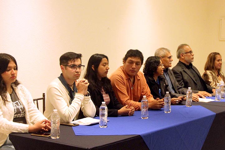 Ángel Rafael Roldán, coordinador general del Encuentro Nacional de Estudiantes de Historia, destacó el apoyo de alumnos de la facultad para su realización y de las autoridades por facilitar los espacios requeridos 