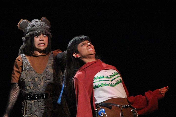 La obra inaugural fue Pandora. La chica del video, presentada por la compañía “Caja Monstruo” 