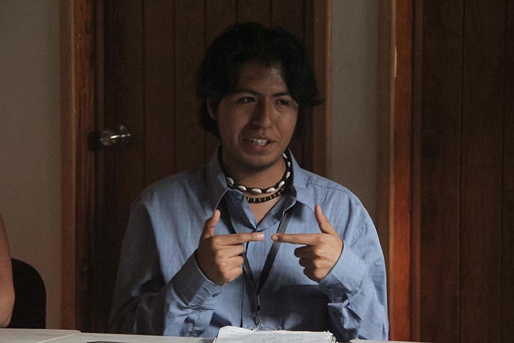 Humberto Cuamatzi habló de “Los indígenas ante el diablo: aculturación y mestizaje en la sociedad colonial” 