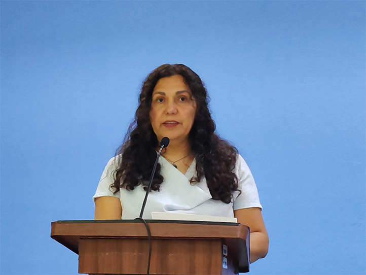 Yareni Perroni Ventura, coordinadora de la Cátedra Mujeres en la Ciencia y la Tecnología 
