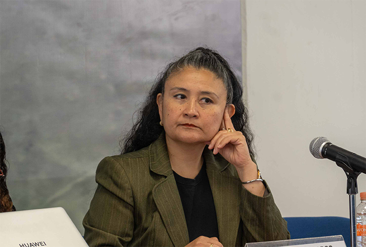 Estela Casados, responsable del Observatorio de Violencias contra las Mujeres, destacó el enfoque del “feminismo de datos” para analizar la información 