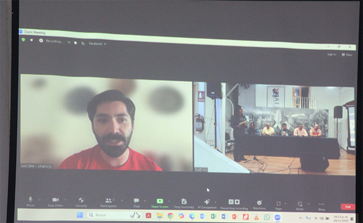 Luis Carlos Zea dijo que UNESCO acompañará los procesos derivados del Observatorio de Políticas Culturales de la UV 