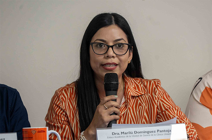 Marilú Domínguez Pantoja aseguró que la violencia contra la mujer se puede desmontar, cuestionar y transformar 