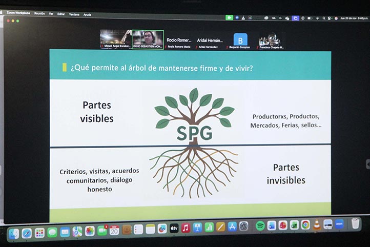 David Monachon habló sobre la relevancia de la SPG en la construcción de la soberanía alimentaria