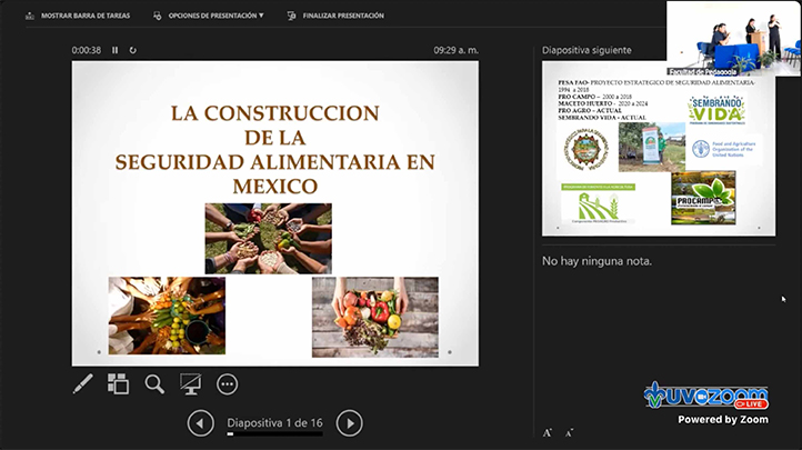 La seguridad alimentaria en México es un derecho constitucional, afirmó el experto Javier Calderón Moreno 