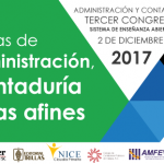 Imagen TERCER CONGRESO SEA 2017 – JORNADAS DE LA ADMINISTRACIÓN, LA CONTADURÍA Y ÁREAS AFINES