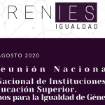 Imagen X Reunión Nacional RENIES IGUALDAD