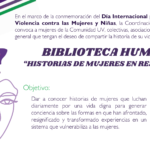 Imagen Biblioteca Humana 2023