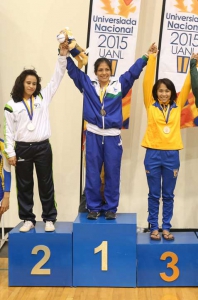 Sara Beatriz Hernández, oro en judo