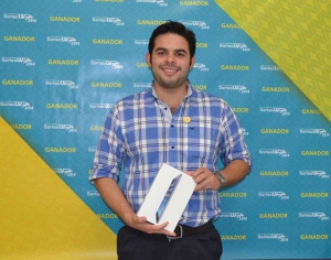 César Martínez ganó un iPad