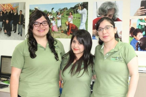 Lizeth Almanza, Laura Leticia Castañeda y Ana Nohemí Figueroa