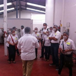 Los universitarios visitaron una empresa regional